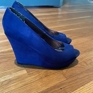 Royal Blue Wedge